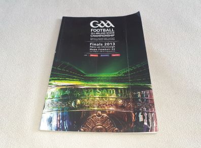2013 All Ireland Football Final Gaa programme For Sale Here