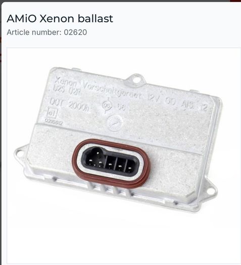 Audi A6 c6 xenon ballast