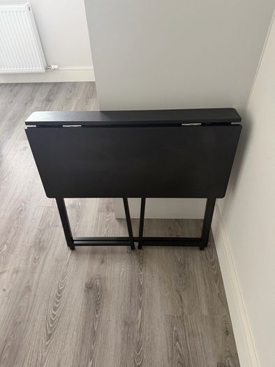 Fold away desk black from Amazon