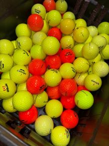 50 Coloured Golf Balls