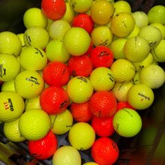 50 Coloured Golf Balls