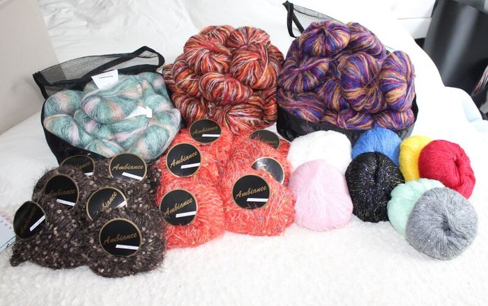 Mohair Yarns 1 euro per ball