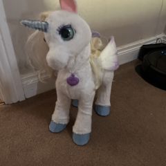 starlily fur real friends unicorn robot toy
