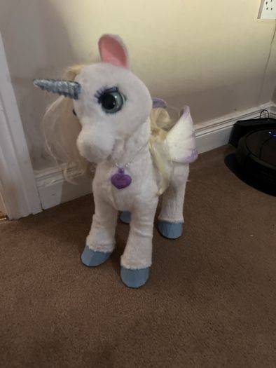 starlily fur real friends unicorn robot toy