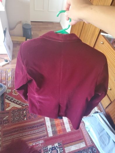 Boys burgundy suit ( jacket and trousers)