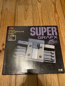 PC engine Super grafx console