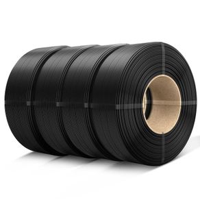 SUNLU PETG Black Filament Refill 4 x 1kg No Spools