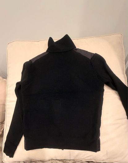 Padded Zip-Up Cardigan
