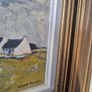 Joan Drury Original Irish Landscape Painting - Vintage Tramore Custom Frame Image 3
