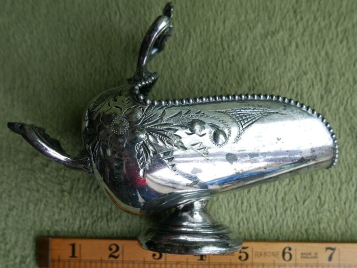 Vintage Silver Plate Sugar Scoop