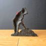 Vintage Cast Metal Golf Figures  Heavy Collectors Pieces  Dunlop  Silver King Image 3