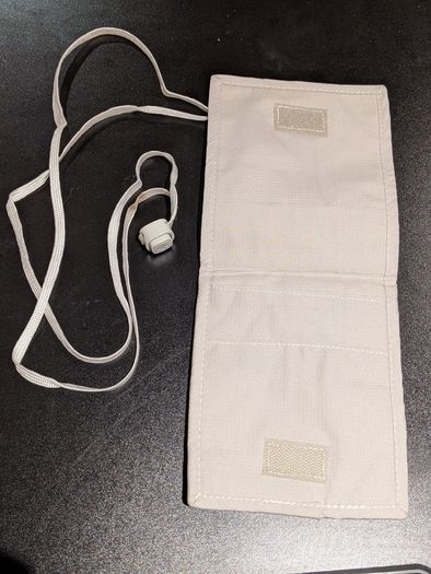 Travel neck wallet