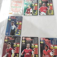 Arsenal vintage collectable soccer cards