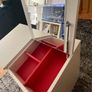 Dressing table with integrated mirror and drawer compartments Image 8