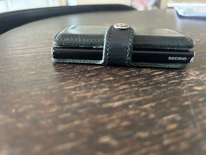 Secrid Slimwallet RFID Wallet Black Smooth Leather