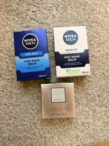 Nivea Post Shave Balm & B&H Cleansing Soap