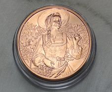Austria 10 Euro Copper (.999) Uncirculated Coin 2025 - Linen - Traditional and Trendy