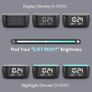 Bedside Alarm Clock Radio with 7 Color Night Light,Dual Alarm, Snooze, Dimmer, USB Charger, Nap Timer, Digital Alarm Clock with FM Radio and Auto-Off Timer,Mains Powered with Battery Backup Image 4