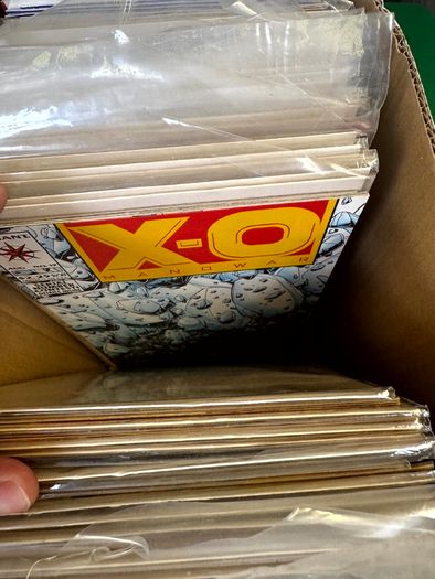 Valiant Long Comic Box w 270 comics for Sale
