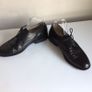 Mens Paulo Bellini Black all leather Formal lace up shoes size 8.5 Image 2