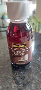 Rustin's scratch cover - dark wood