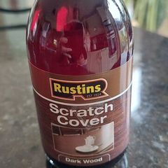 Rustin's scratch cover - dark wood