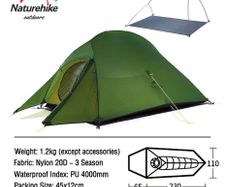 BRAND NEW Ultralight 20D Nylon Camping Tent Waterproof Outdoor Hiking Travel Tent Backpacking Cycling Tent