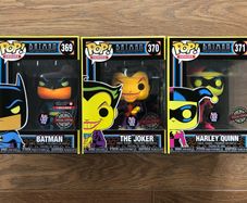 Funko Batman The Animated Series Blacklight Bundle (3 Pops!)