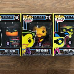 Funko Batman The Animated Series Blacklight Bundle (3 Pops!)