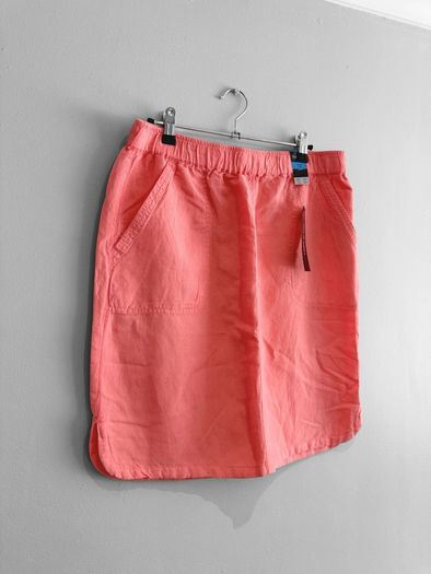 New Dunnes Stores Coral Linen Skirt