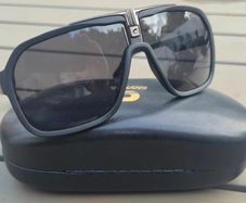 Carrera Sunglasses 1014/S Black Grey 64/10/135 Unisex