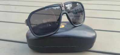 Carrera Sunglasses 1014/S Black Grey 64/10/135 Unisex
