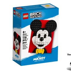 LEGO Disney Brick Sketches Mickey Mouse Set 40456 Brand New Factory Sealed