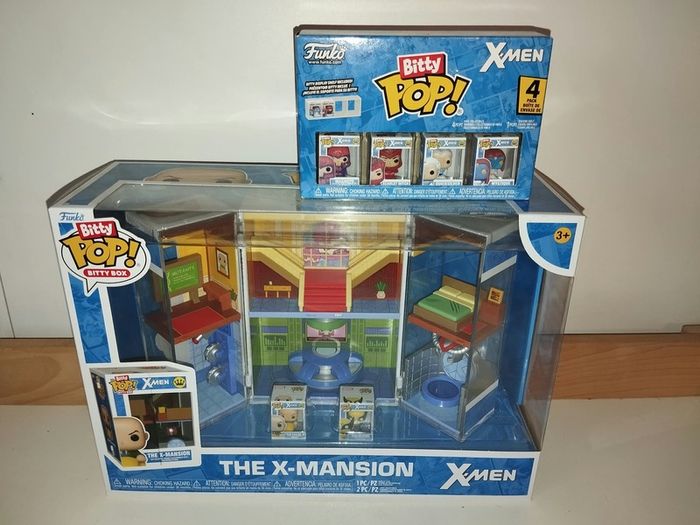Funko Bitty Pop X-men  The X-mansion