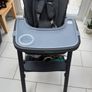 Tutti Bambini Nova Lite High Chair and Rocker Grey Image 2