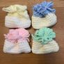 small knitted doll/teddy pouches or doll beds Image 5