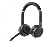 Jabra Evolve 75 noise-Cancelling wireless Headphones with microphone - Black