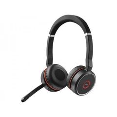 Jabra Evolve 75 noise-Cancelling wireless Headphones with microphone - Black