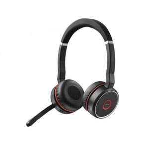 Jabra Evolve 75 noise-Cancelling wireless Headphones with microphone - Black