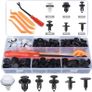 Car Retainer Clips, Preciva 155pcs Car Plastic Mounting Set, 6 Sizes Bumper Mounting Clips Kit, Body Universal Auto Car and Door Trim Panel Clips, Nylon Bumper Push Retainers Image 4