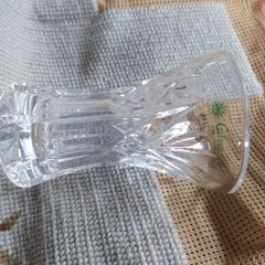 Vintage Galway crystal bud vase 4 inch high