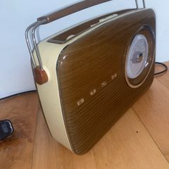 Bush radio TR82 vintage brown FM MW LW