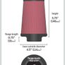 K&N RU-5111 Cone Universal Air Filter Image 5