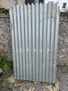 gate- large steel yard security gates