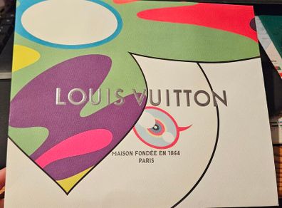 Louis Vuitton X Takashi Murakami Limited Edition Paper Bag