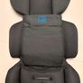 Joie stages car seat suitable from birth to 4 years.Infint incert included . Chair secured by car seatbelt Image 3