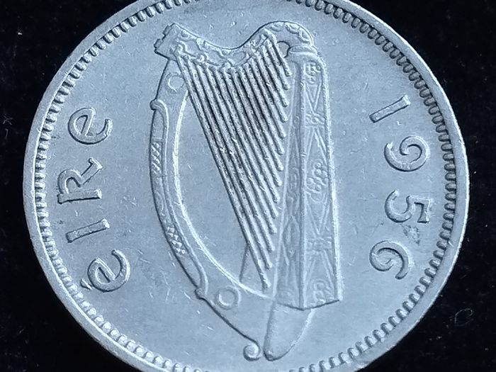 Ireland - 1956 - 3 Pence - Hare - GEF - KM.12a - [2724]