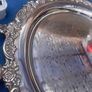 Silver Tray and cups Image 3