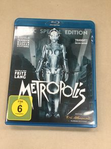 metropolis 3 blu ray disc edition german audio only rare noir fritz lang classic