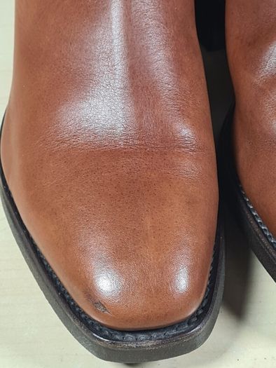 Mens Rm Williams Comfort Craftsman Chelsea Boots Dark Tan Size Uk 8 H Wide Foot